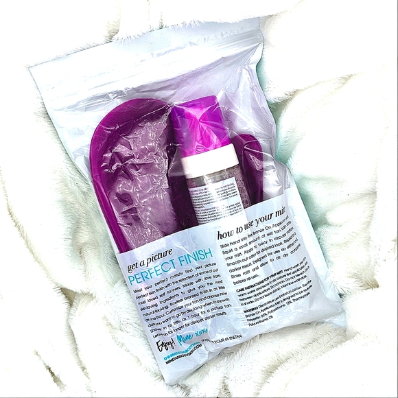 🔴 MINETAN Kit - Violet Gradual Tan + Purple Tanning Mitt - Picture 2 of 2
